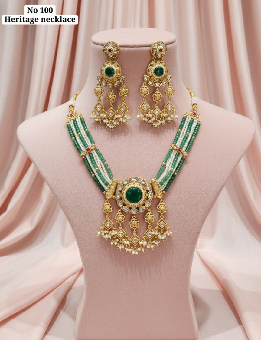 Royal Emerald Necklace 68